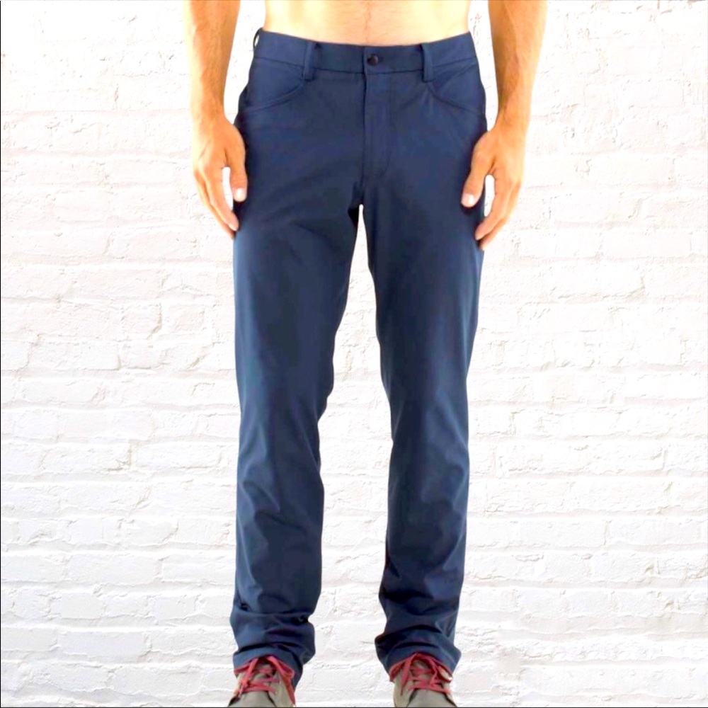Lululemon Mission Pant II Navy Blue Inkwell 32